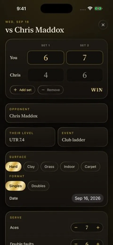 Baseline Ledger screenshot 4