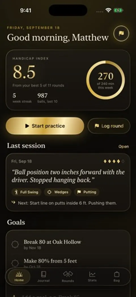 Fairway Ledger screenshot 1