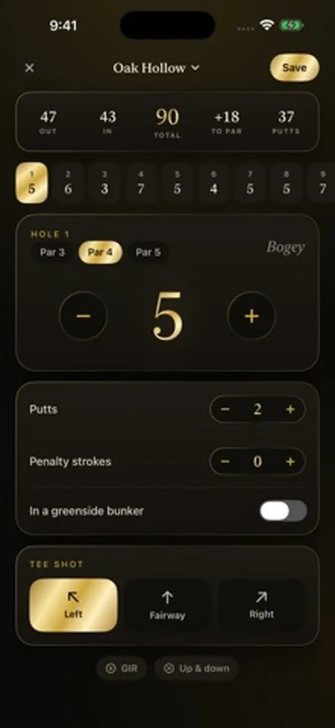Fairway Ledger screenshot 4